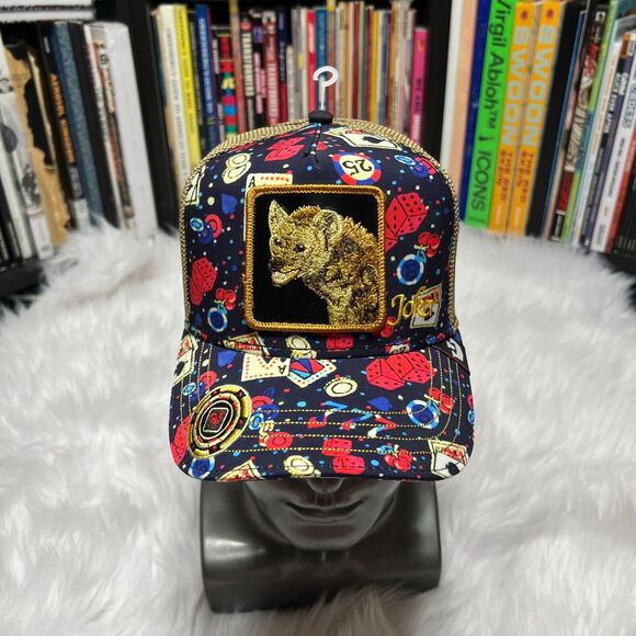 GOORIN BROS HYENA JOKER SNAPBACK HAT POKER FACE CASINO - Picture 1 of 6